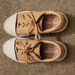 Sperry top-sider two-tone leather women's sz 7m